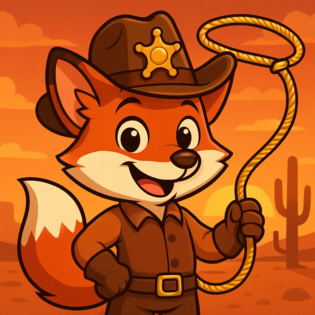 Fox sheriff mascot